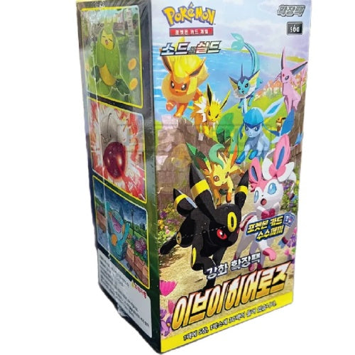 Eevee Heroes -Pokmon Cards S6a Korean Booster Box Stellar Cards Eevee Heroes -Pokmon Cards S6a Korean Booster Box Stellar Cards