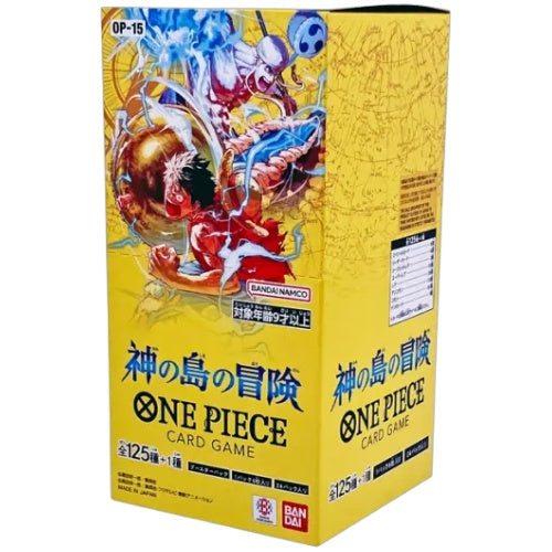 【OP-15】 One Piece Card Game, “Adventure on KAMI’s Island”, Japanese Booster Box