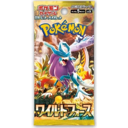 Wild Force - Pokémon Cards SV5k Japanese Booster Box - Stellar Cards