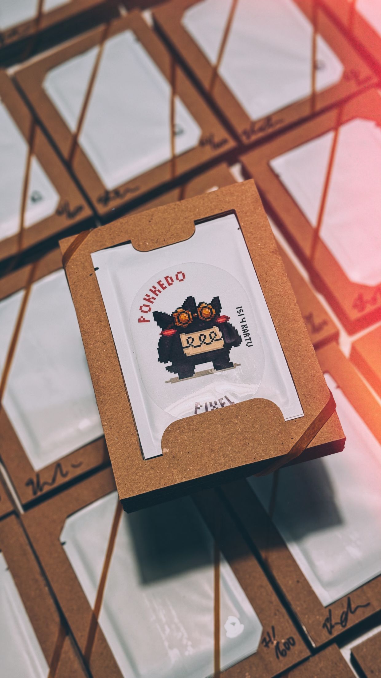 Pokkedo Pixel Card set