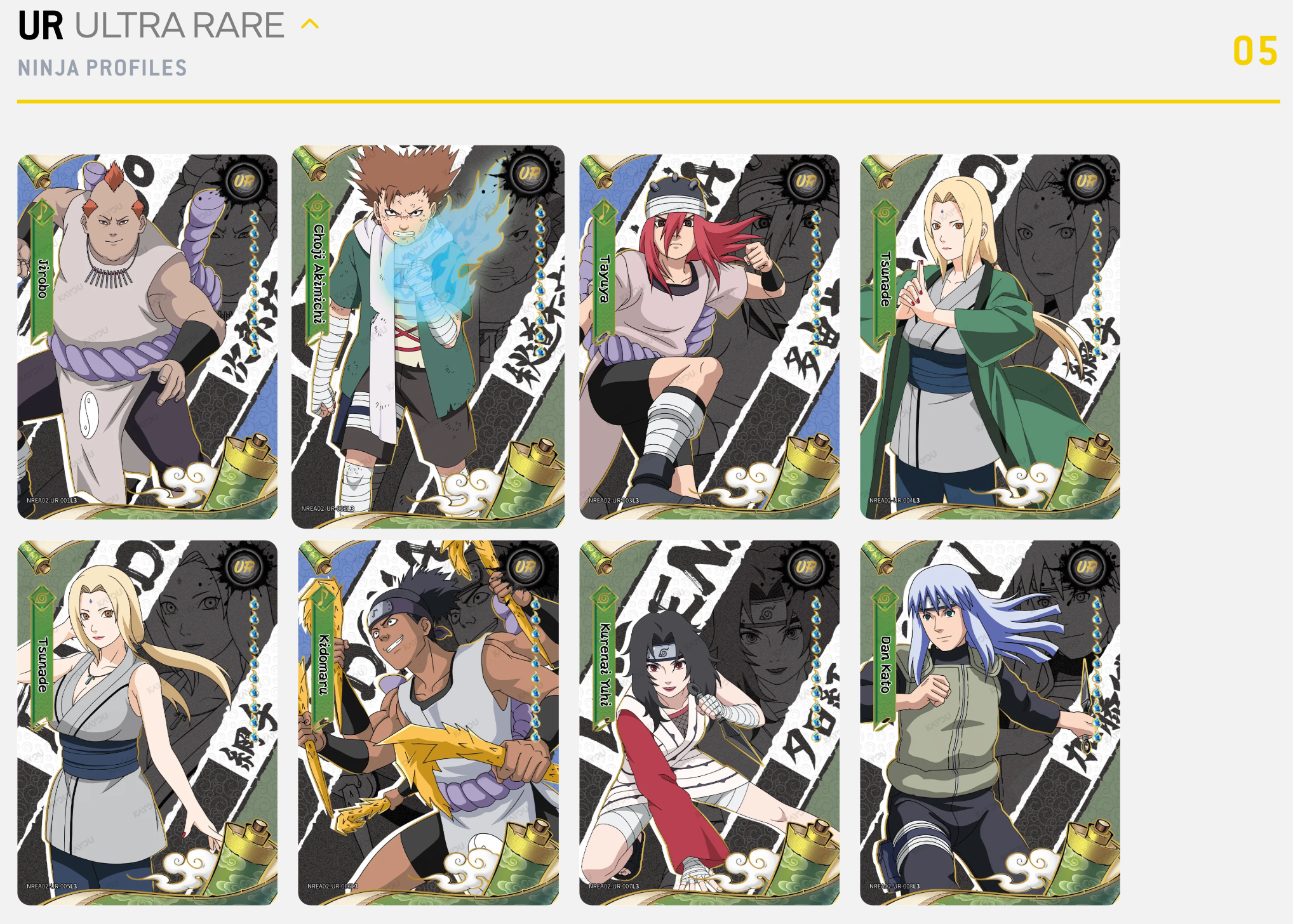 Naruto Smriti TCG - Earth Scroll Series 2- Booster Box