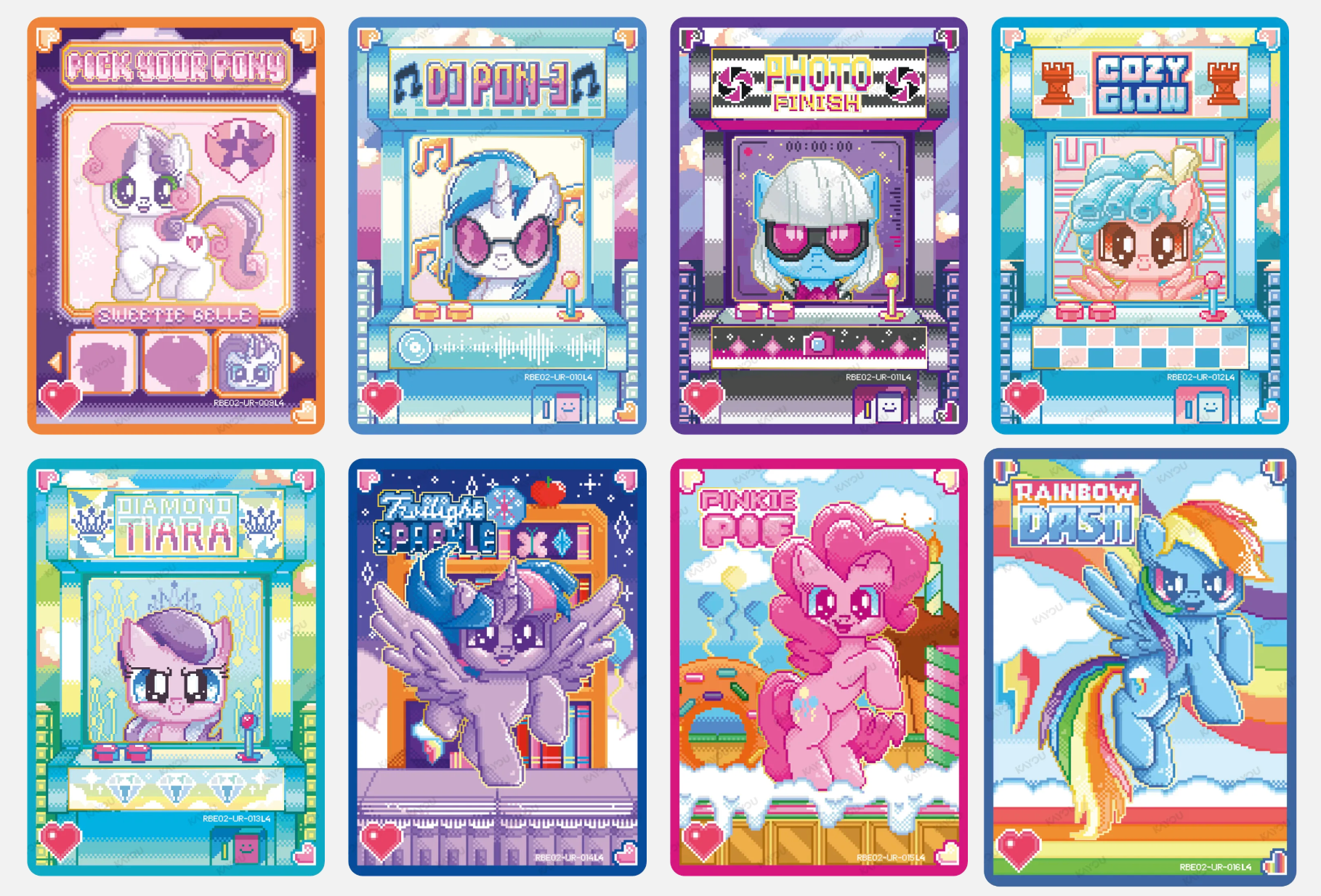 My Little Pony- Friendship Eternal Rainbow Edition Series 2- Booster Box