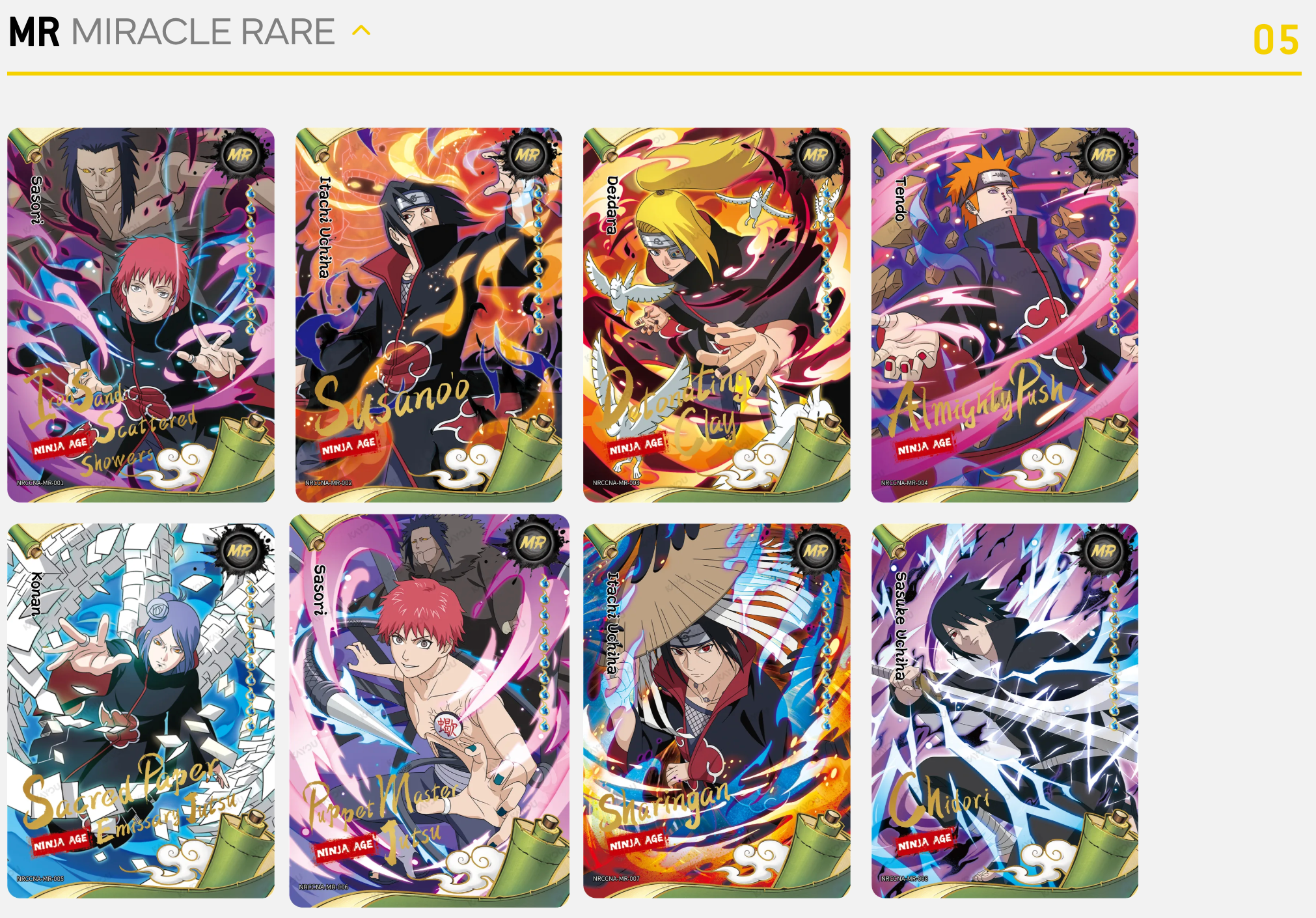 Naruto Smriti TCG - Ninja Age- Premium Collector Box