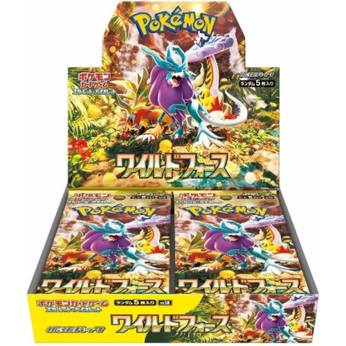 Wild Force - Pokémon Cards SV5k Japanese Booster Box - Stellar Cards