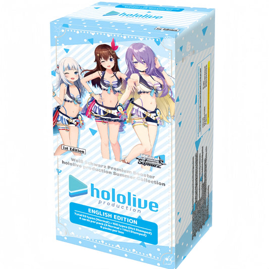 Hololive Production : Summer Collection - Premium Booster Box Weiss Schwarz - Stellar Cards