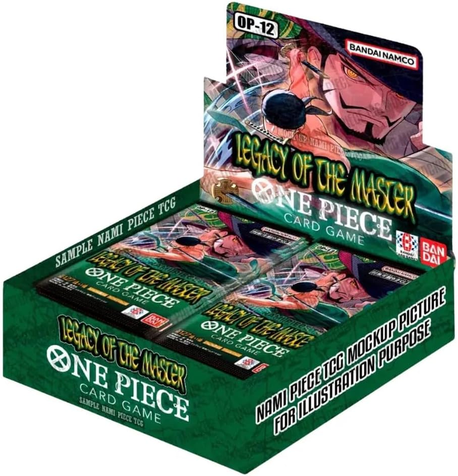 【OP-12】 One Piece Card Game, Legacy of the Master, English Booster Box