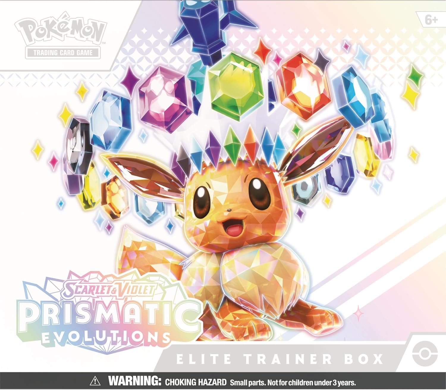 Prismatic Evolutions ETB-Pokémon Cards Scarlet & Violet (English)
