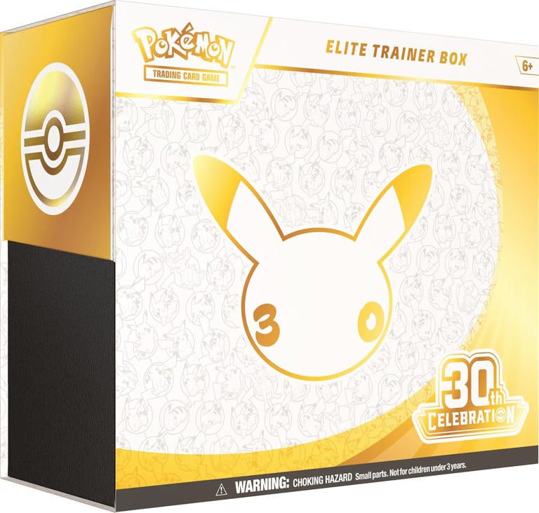 30th Celebration ETB-Pokémon Cards Mega Evolution (English)