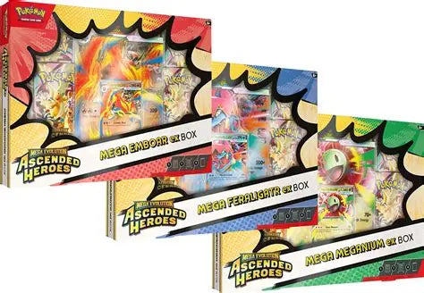 Ascended Heroes EX Box-Pokémon Cards (English)