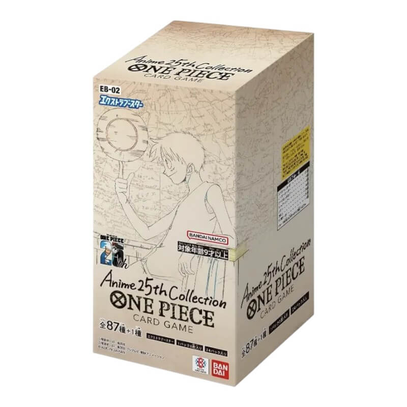 【EB-02】 One Piece Card Game, Anime 25th Collection, Japanese Booster Box