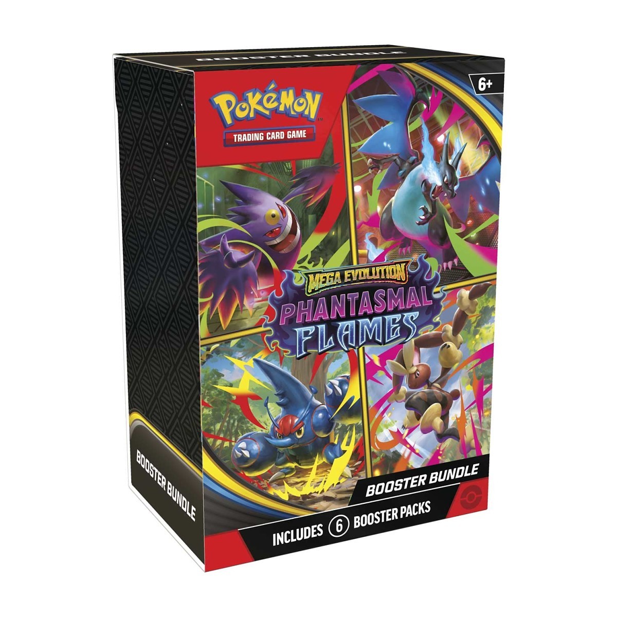 Phantasmal Flames- Pokémon Cards (English) Booster Bundle