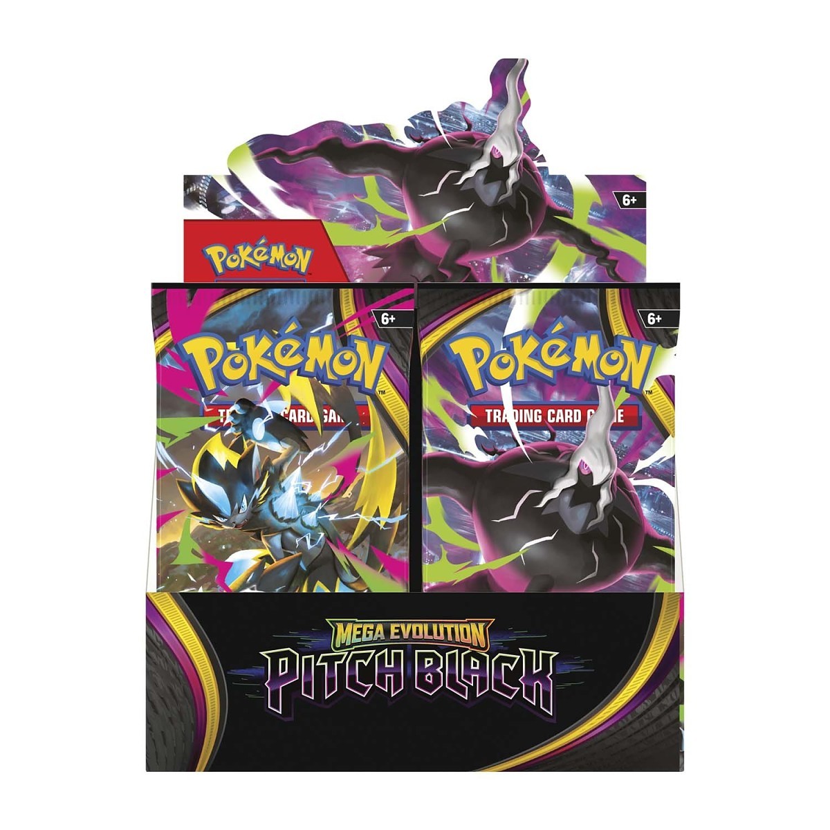 Pitch Black Booster Box-Pokémon Cards Mega Evolution (English)