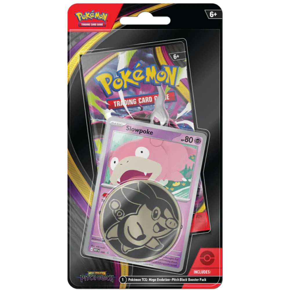 Pitch Black Checklane Blister-Pokémon Cards Mega Evolution (English)