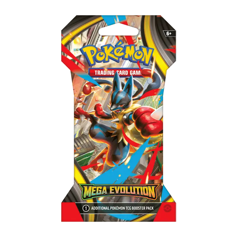 Mega Evolution- Pokémon Cards (English) Sleeved Pack