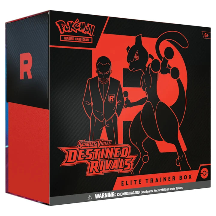Destined Rivals ETB-Pokémon Cards Scarlet & Violet (English)