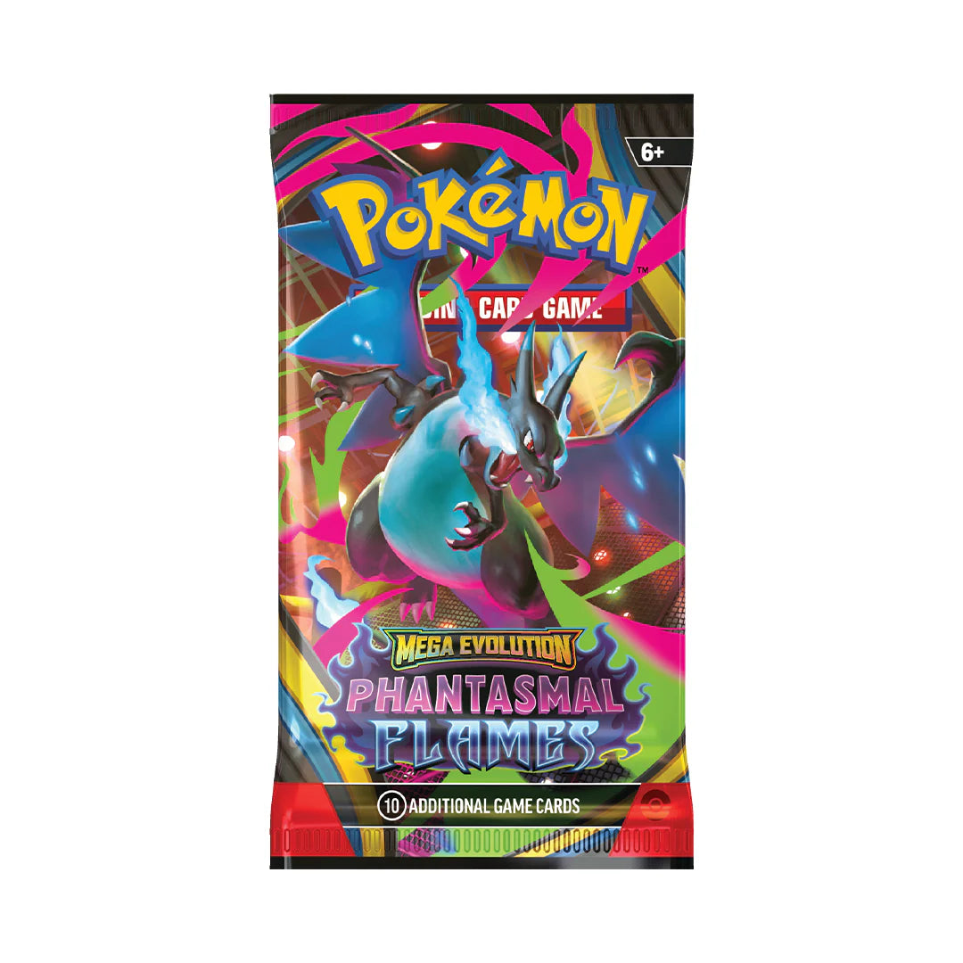 Phantasmal Flames- Pokémon Cards (English) Booster Pack