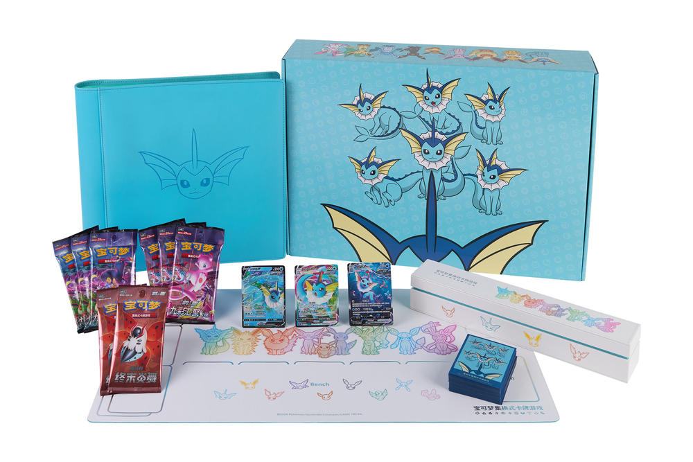 S-Chinese Eevee GX Gift Box-Pokémon Cards