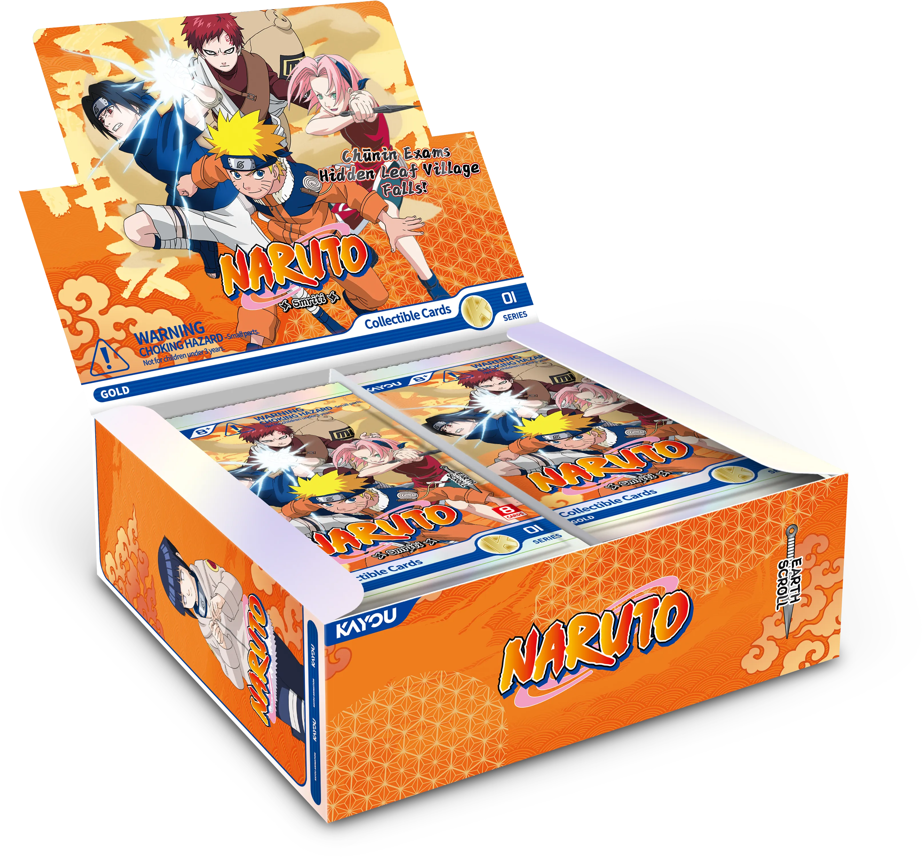Naruto Smriti TCG - Earth Scroll Series 1- Booster Box