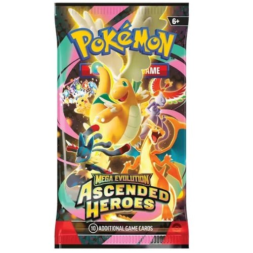 Ascended Heroes- Pokémon Cards (English) Booster Pack