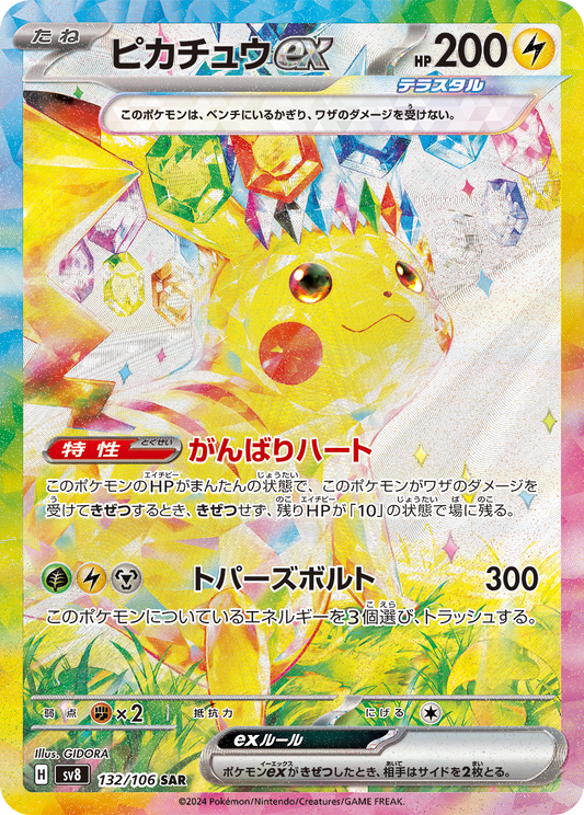 Super Electric Breaker- Pokémon Cards SV8 Japanese Booster Box