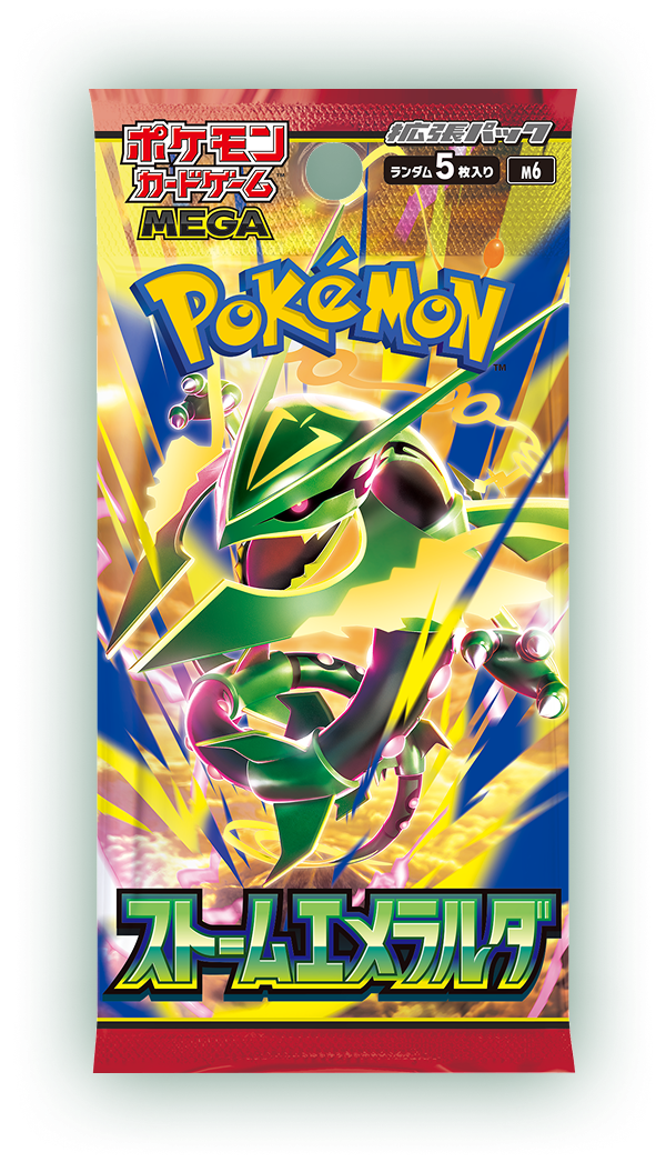 Storm Emeralda - Pokémon Cards M6 Japanese Booster Pack