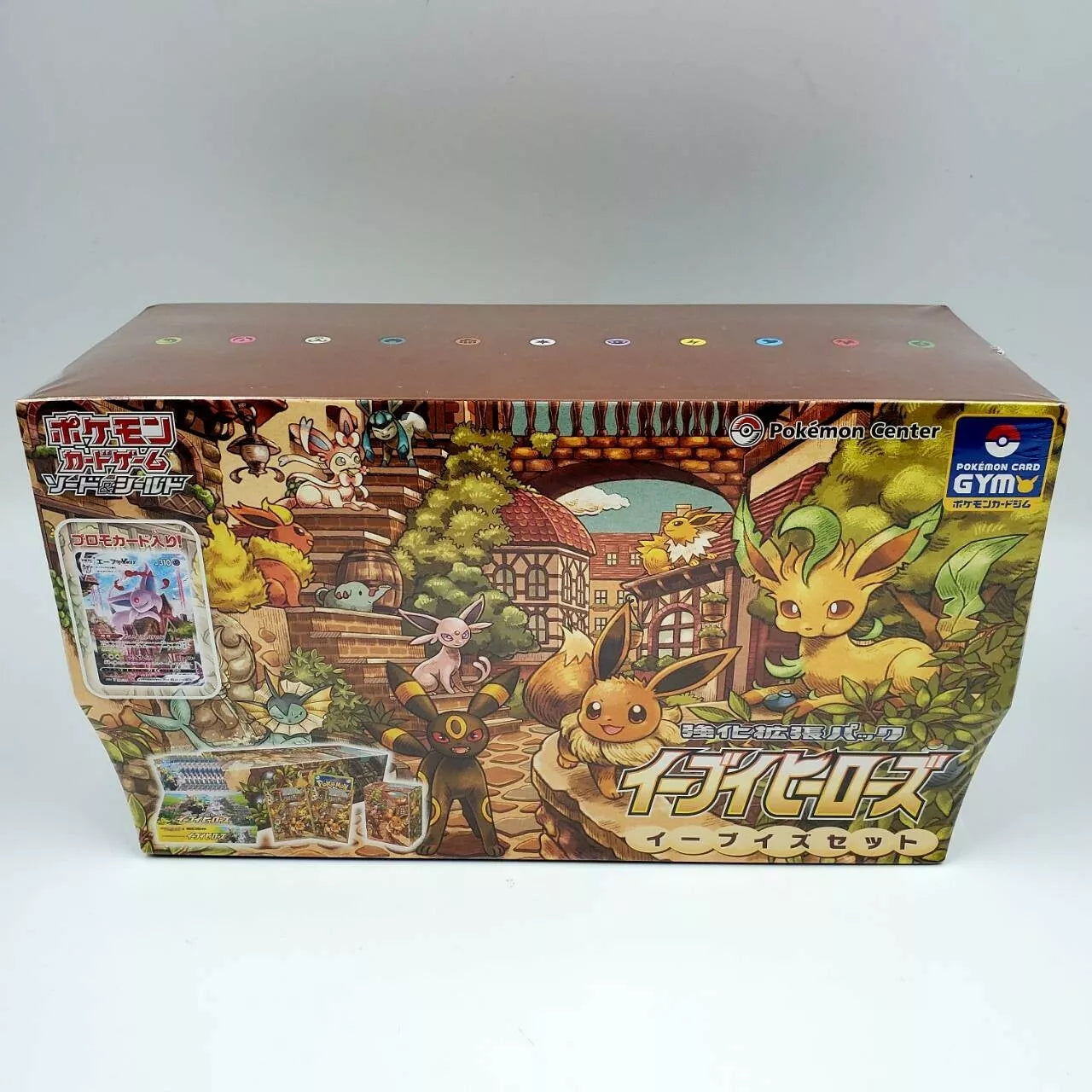 Pokemon Card Game Sword & Shield Eevee Heroes Eevee's Set Gym Box Sealed