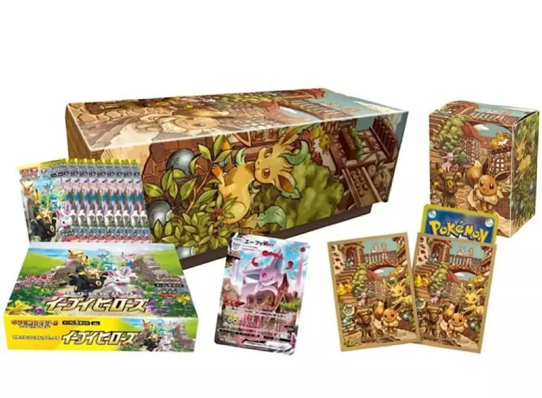 Pokemon Card Game Sword & Shield Eevee Heroes Eevee's Set Gym Box Sealed