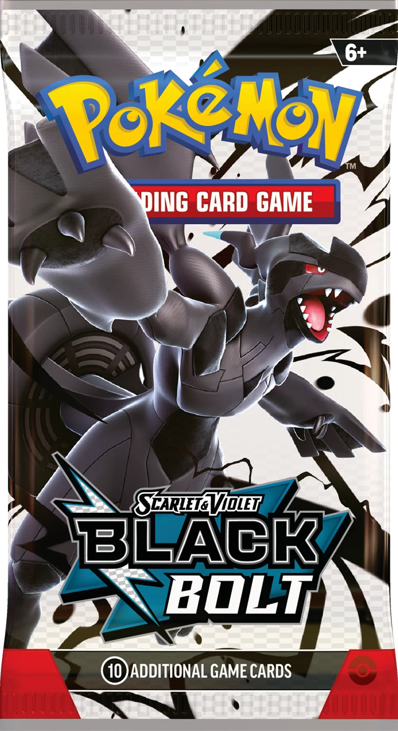 Black Bolt- Pokémon Cards Scarlet & Violet (English) Booster Pack