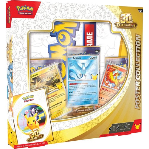 30th Celebration Poster-Pokémon Cards Mega Evolution (English)